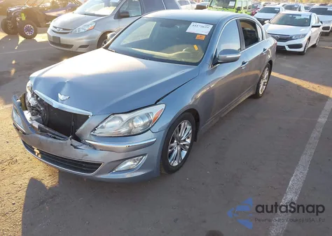 2014 Hyundai Genesis 3.8 из США, поврежденный, VIN KMHGC4DD6EU262689